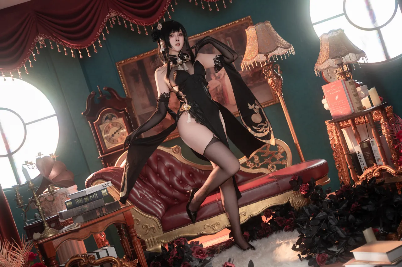 Natsuko夏夏子 - 碧蓝航线镇海旗袍 76P 502MB-erohere2.webp